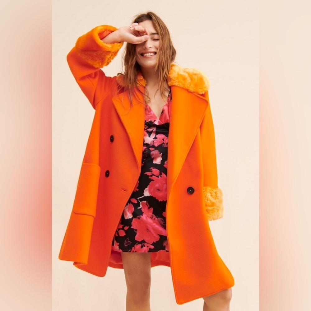 Free people Roxy Wool Coat